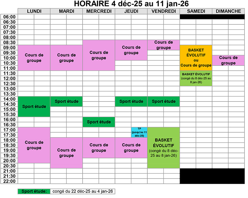 horaire-basket-4dec-11-janv-26
