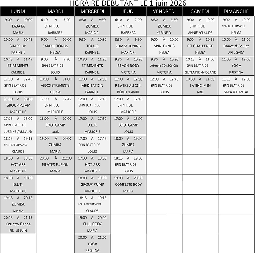 horaire-spin-aerobie-juin horaire-spin-aerobie-juin