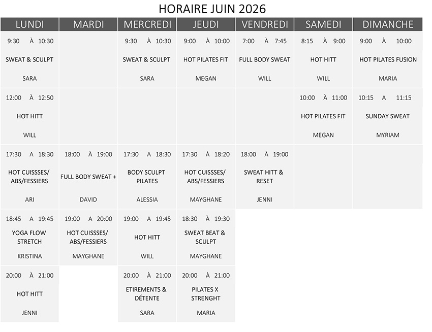 horaire-studio-sweat-juin