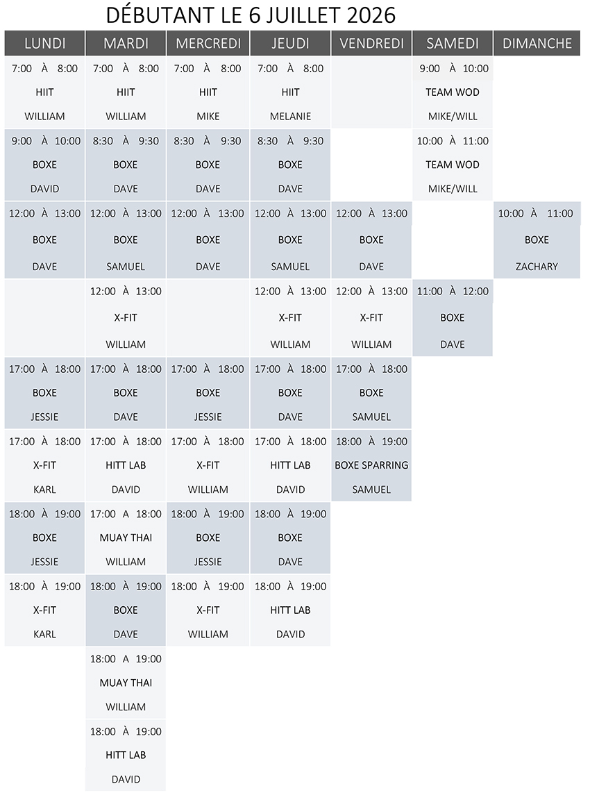 horaire-ete-boxe-crossfit